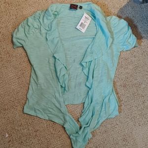 Brand New soft green cardigan